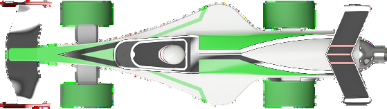 CARBONOX car, top view